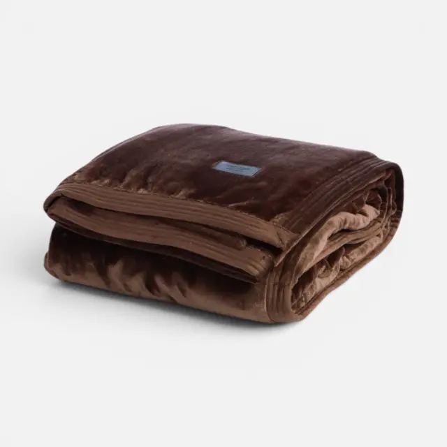 Κουβέρτα Υπέρδιπλη 230x240 Nef-Nef Homeware Elements Velosso Coffee