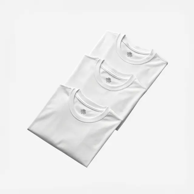 Noshame® T-shirt Pack 3τμχ Λευκό - 752519 - XXL