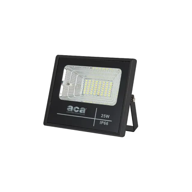 Aca Light LED SMD ΠΡΟΒΟΛΕΑΣ ΜΕ ΦΩΤΟΒΟΛΤΑΙΚΑ ΠΑΝΕΛ 25W 6000K IP66 120° Ra70
