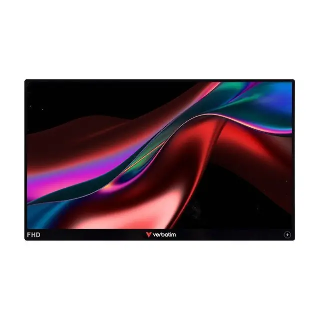 Verbatim 32088 IPS HDR Touch Φορητό Monitor 14" FHD 1920x1080 144Hz με Χρόνο Απόκρισης 6ms GTG