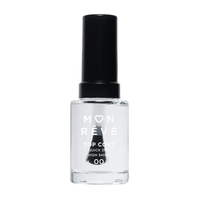 Mon Reve Top Coat Quick Dry 13ml | Απόχρωση 00 High Shine