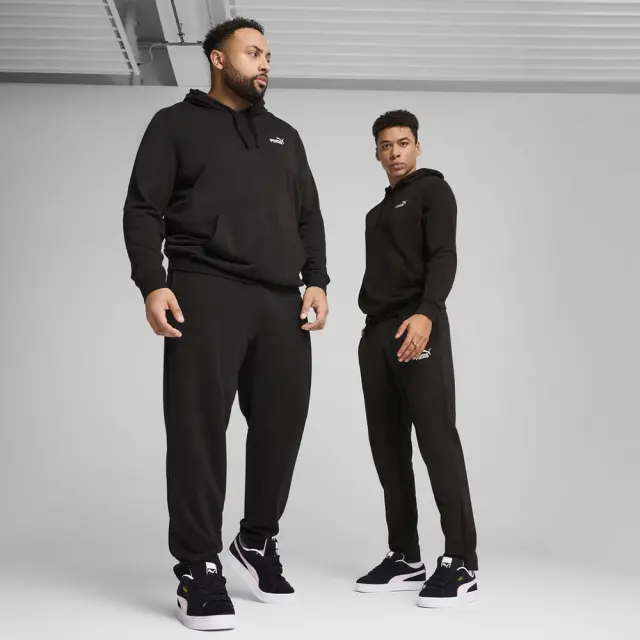 Puma Ess Logo Sweatpants Open Pant TR (682612-01) - Μαύρο 3