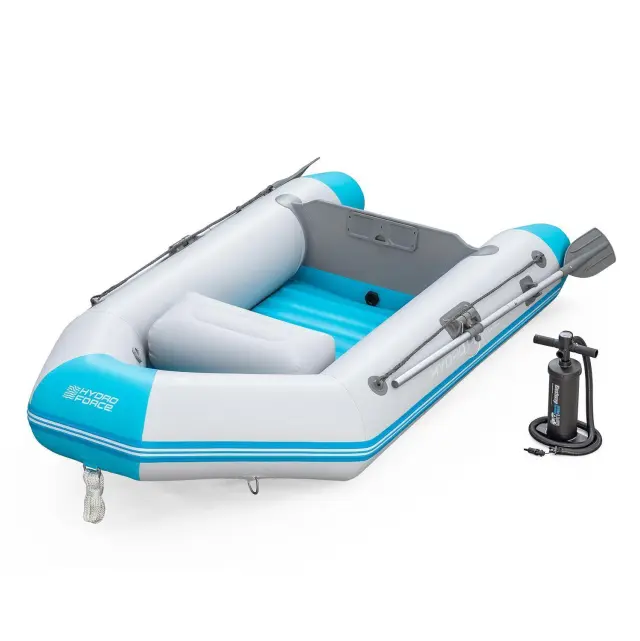 Bestway Φουσκωτή Βάρκα Θαλάσσης 2 Ατόμων 230 x 130 εκ. Hydro Force Corinth Elite Μπλε (65177)