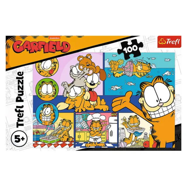 Παζλ Trefl 100τμχ Garfield 3