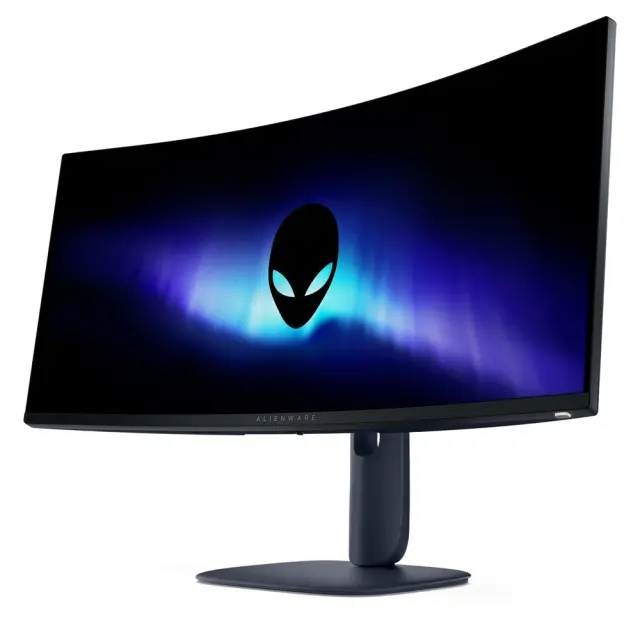 DELL Monitor ALIENWARE AW3425DWM 34'' Curved WQHD 180Hz VA, HDMI, DisplayPort, Height Adjustable, 3YearsW 2