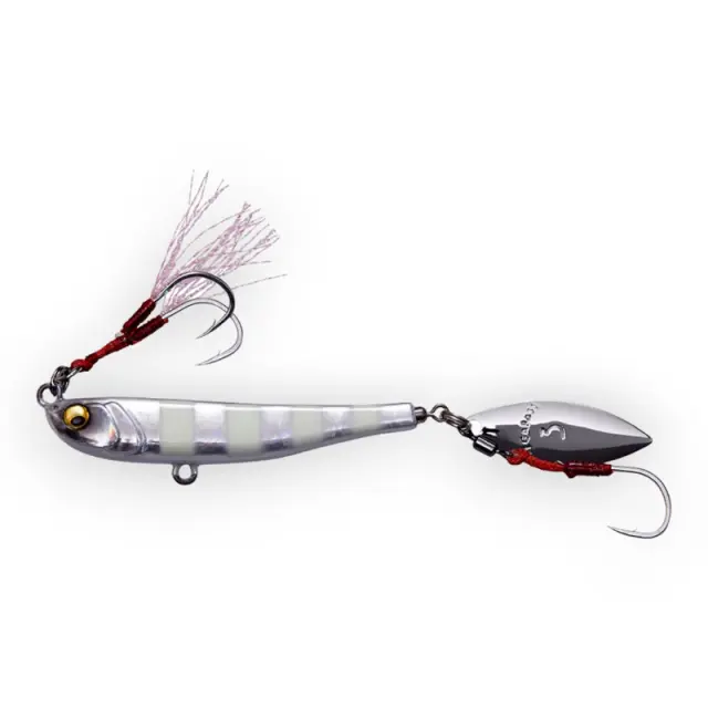 Megabass MAKIPPA Πλάνος 7gr GLOW ZEBRA