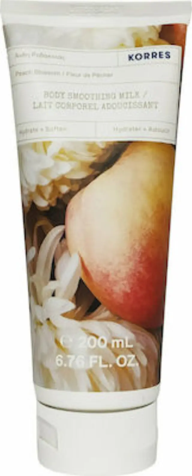 KORRES Body Smoothing Milk Peach Blossom Γαλάκτωμα Σώματος Άνθη Ροδακινιάς, 200ml 2