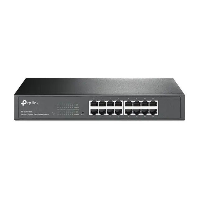 TP-LINK TL-SG1016DE v6 Managed L2 Switch με 16 Θύρες Gigabit (1Gbps) Ethernet 3