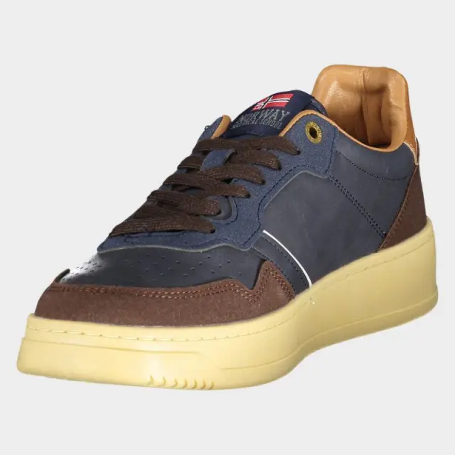 Norway Nautical School - Ανδρικά Sneakers 851062-DEEPBR Μπλε Σκούρο - 45 3