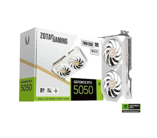Zotac GAMING GeForce RTX 5050 Twin Edge OC NVIDIA 8 GB GDDR6