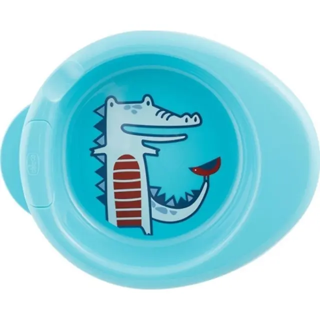 Chicco πιάτο θερμός 6μ+ μπλε 16000-20 2