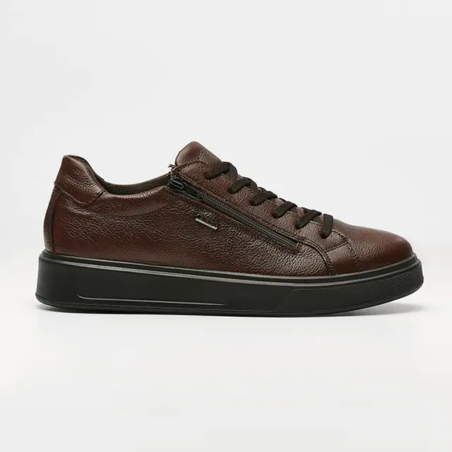 Imac Sneakers Ανδρικό δέρμα Καφέ IMA/652658 MARRONE