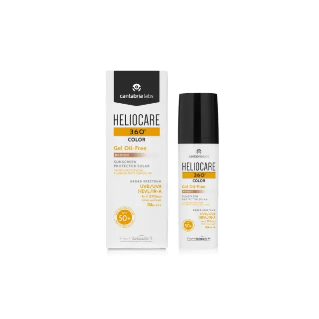 Heliocare 360 Color Gel Oil-Free Αντηλιακό Gel για το Σώμα SPF50 με Χρώμα Bronze 50ml