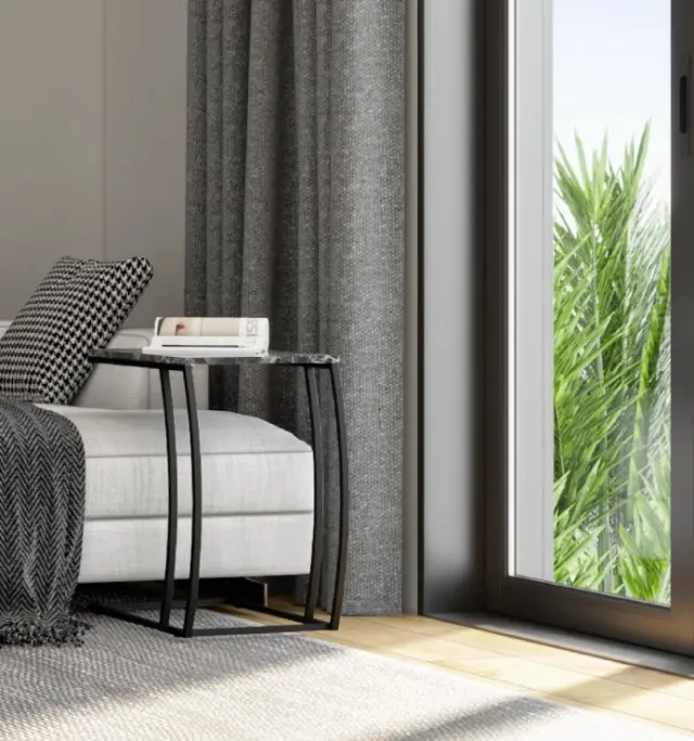 Τραπεζάκι SHP-908-OO Profil Μάρμαρο 50x62x35cm 3