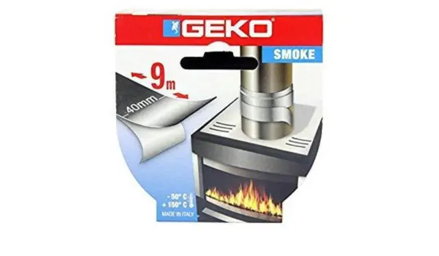Alum. tape high temp. resist. 40x9M WH 230/85 GEKO