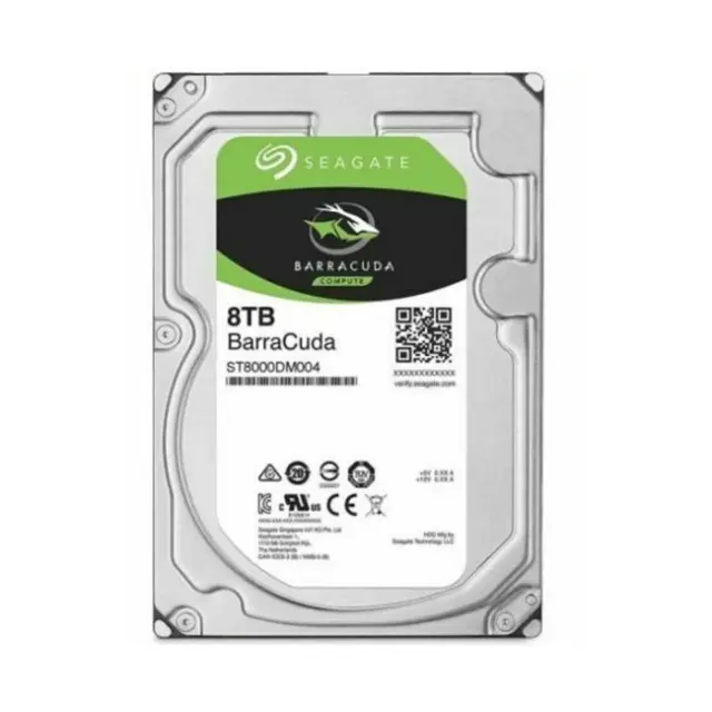 Seagate Barracuda 8TB HDD Σκληρός Δίσκος 3.5" SATA III 5400rpm με 256MB Cache για Desktop