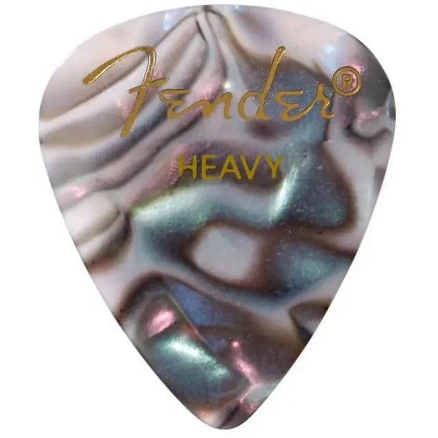 Fender Αbalone Πέννες Heavy (12 τεμάχια)