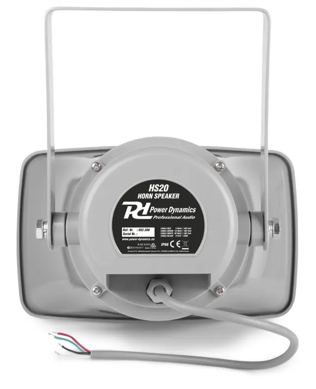POWER DYNAMICS HS20 ΚΟΡΝΑ ΑΝΑΚΟΙΝΩΣΕΩΝ 3