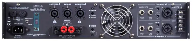 CREST AUDIO CPX1 ΤΕΛΙΚΟΣ ΕΝΙΣΧΥΤΗΣ 2
