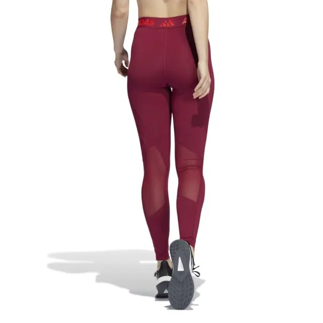 adidas Techfit 3Bar Long Tight (HD1986-Crimson) - Βυσσινί - L 2
