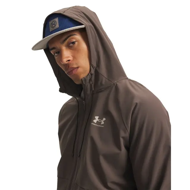 Under Armour Stretch Woven Windbreaker (6003001-200) - Καφέ 3