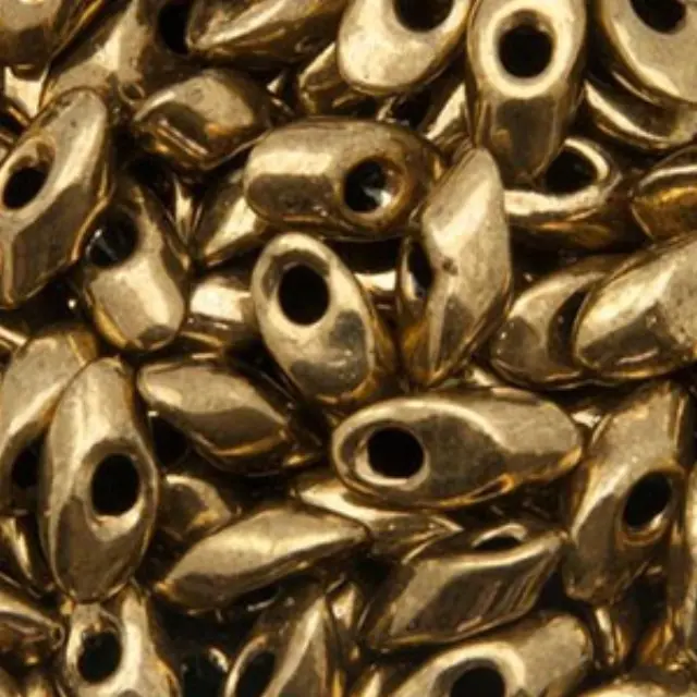 Χάντρα Miyuki Long Magatama 4x7mm - LMA-457 - Metallic Dark Bronze ~10gr