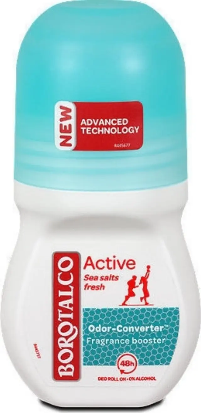 Borotalco Active Sea Salts Fresh Αποσμητικό Roll‑On 48h Χωρίς Αλουμίνιο 50ml