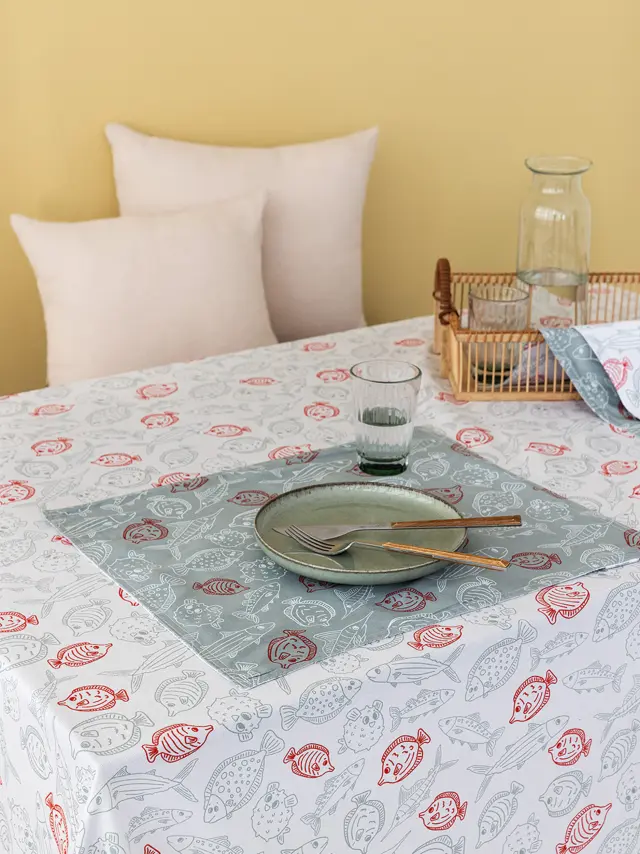 Τραπεζομάντηλο 150Χ180 80 Cotton-20 Polyester Palamaiki Tat-12