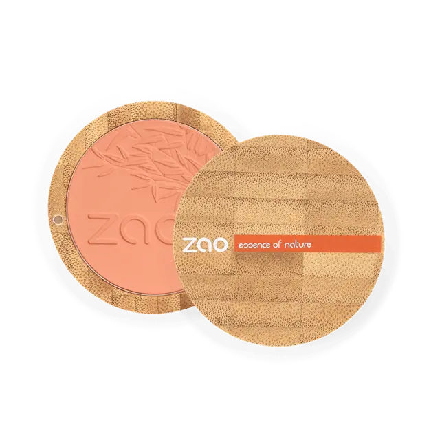 Zao Organic Compact Blush – Βιολογικό compact ρουζ με φυσικό, φωτεινό αποτέλεσμα - Zao 326 Natural Radiance