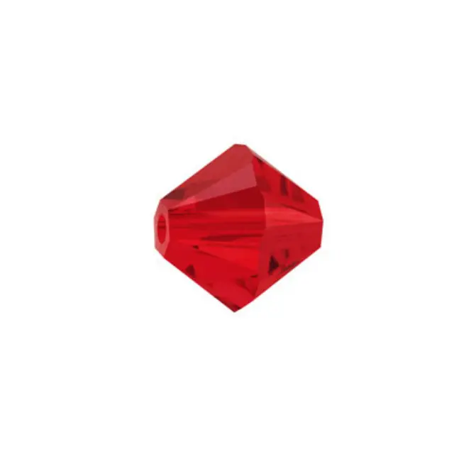 Swarovski 5328 XILION Bicone Light Siam 8mm - 9τεμ