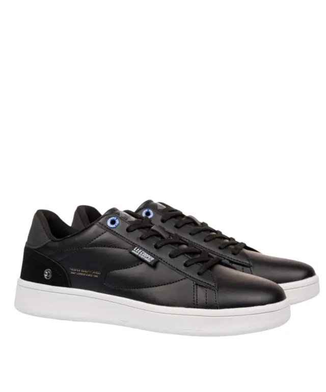 Lee Cooper - Ανδρικά Sneakers Lorenz LCM628505-BLACK Μαύρο 3