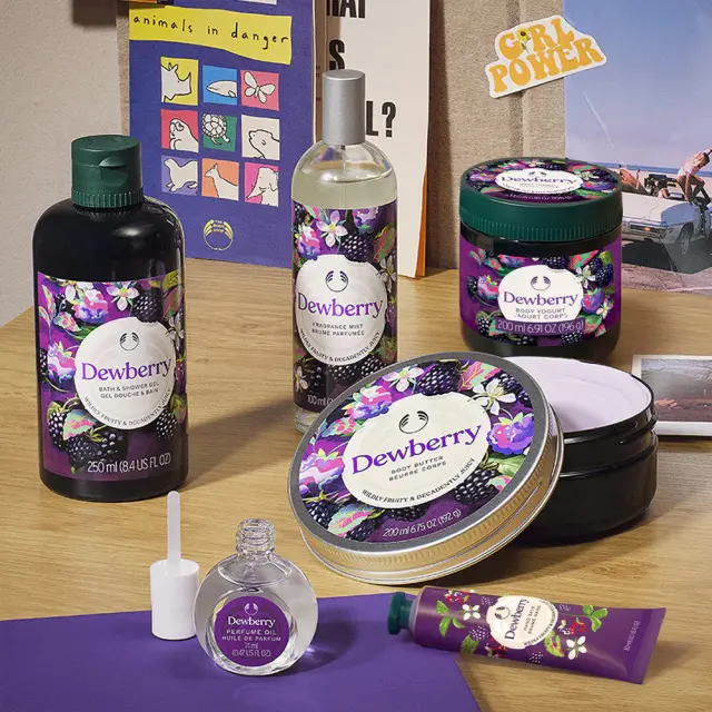 The Body Shop Dewberry Body Yogurt 3