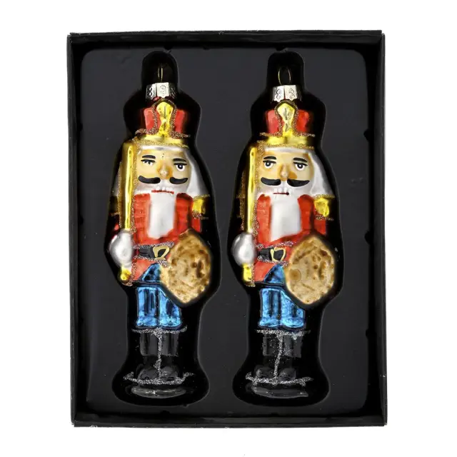 Σετ/2 γυάλινοι καρυοθραύστες 12cm Iliadis 75142