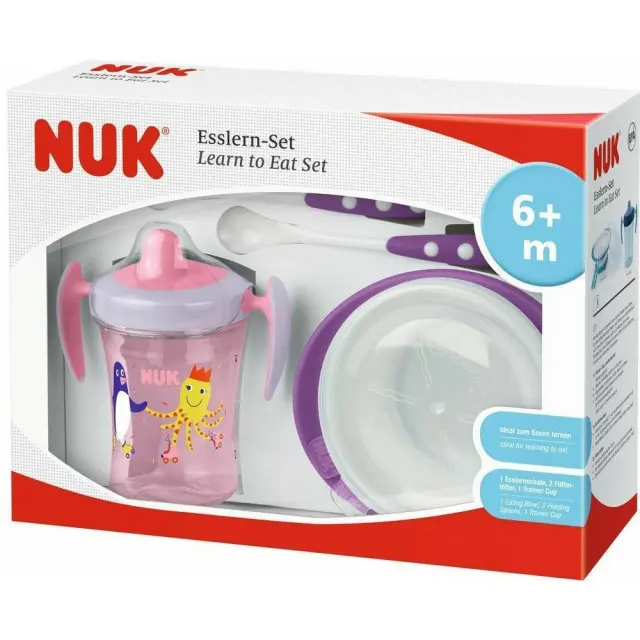 Nuk Εκπαιδευτικό Σετ Φαγητού για Κορίτσια 6m+
