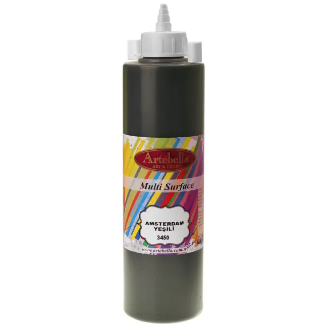 Artebella Ακρυλικό Χρώμα Multi Surface - 3450 Amsterdam Green - 500ml