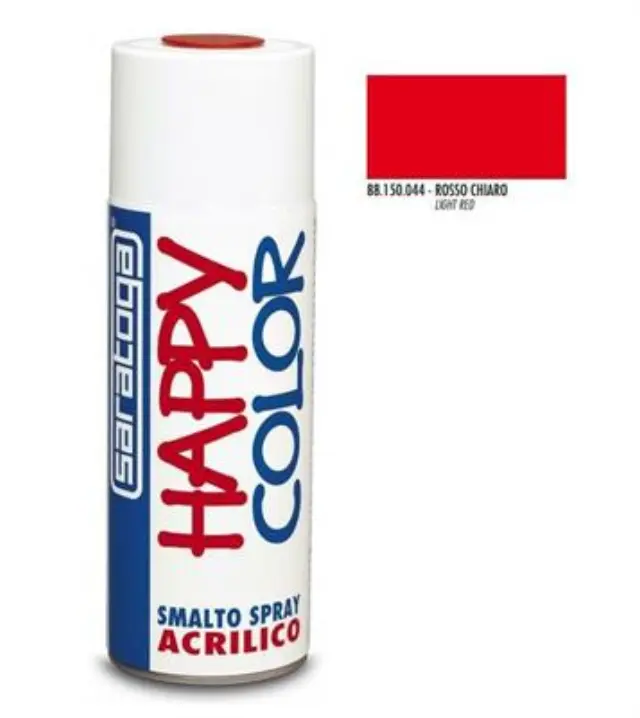 ΣΠΡΕΙ ΒΑΦΗΣ 44 ROSSO CHIARO 400ML HAPPY