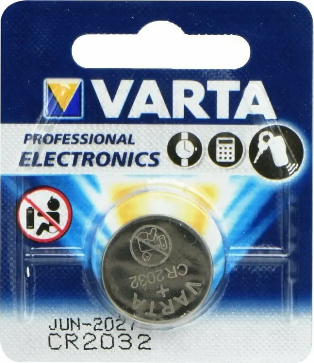 Varta Professional Electronics Μπαταρία Λιθίου Ρολογιών CR2032 3V 1τμχ 9305253 3