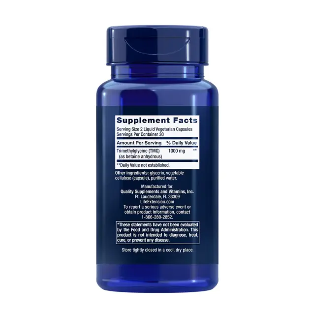Life Extension TMG 500 mg 2