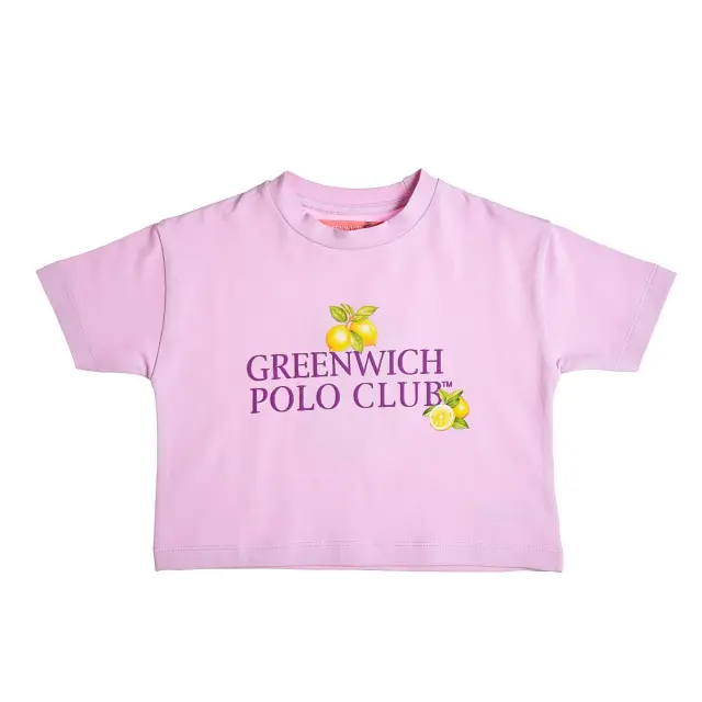 Crop top Greenwich Polo Club με τύπωμα