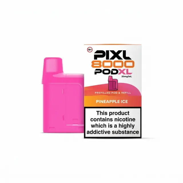 PIXL 8000 POD XL Pineapple Ice 20mg 2+10ml
