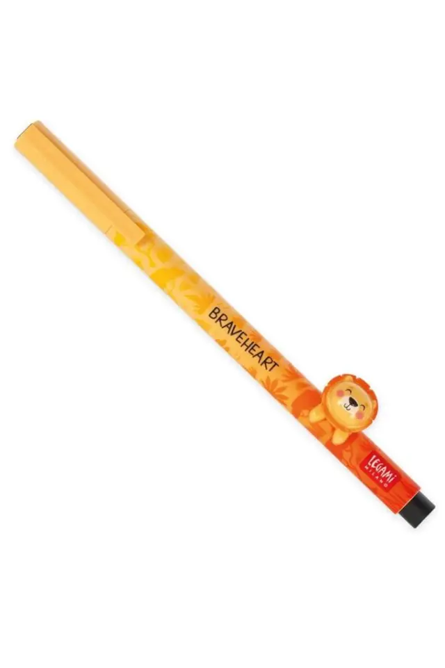 Legami Milano Στυλό Gel Lοvely Friends & Μαύρο Μελάνι Lion (CPP0013)