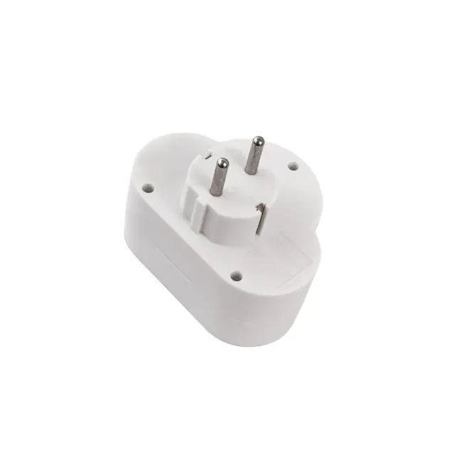 Technik Professional Αντάπτορας Πρίζα 2 Θέσεων με Διακόπτη 16A 41.004.0006 2