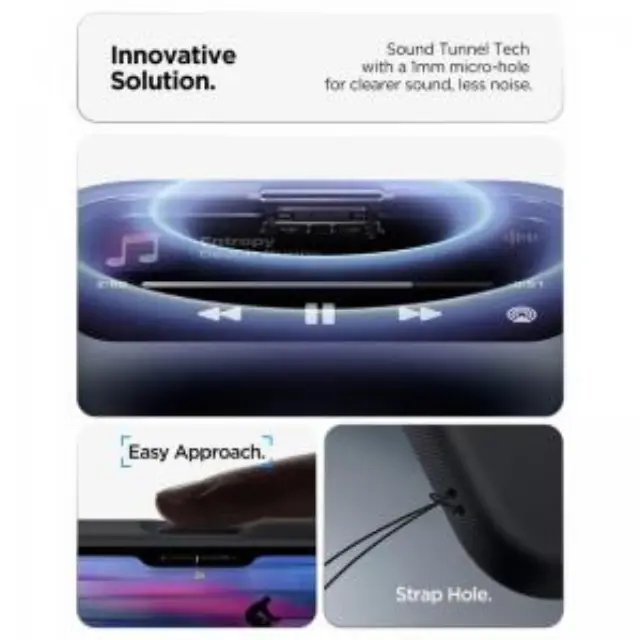 Θήκη TPU/ Σιλικόνης Spigen Apple iPhone 18 Pro Max/ 17 Pro Max MagSafe Caseology Nano Pop Μαύρο N71780 3