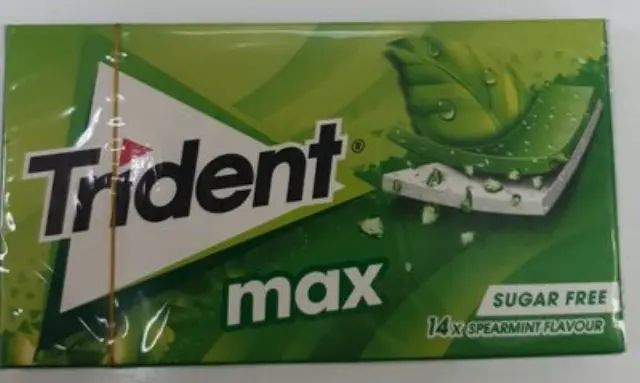 Trident Max Δυόσμος Χωρίς Ζάχαρη 1 τμχ