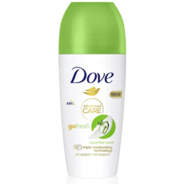 DOVE Rollon Advanced Αποσμητικό 50ml Go Fresh Αγγούρι