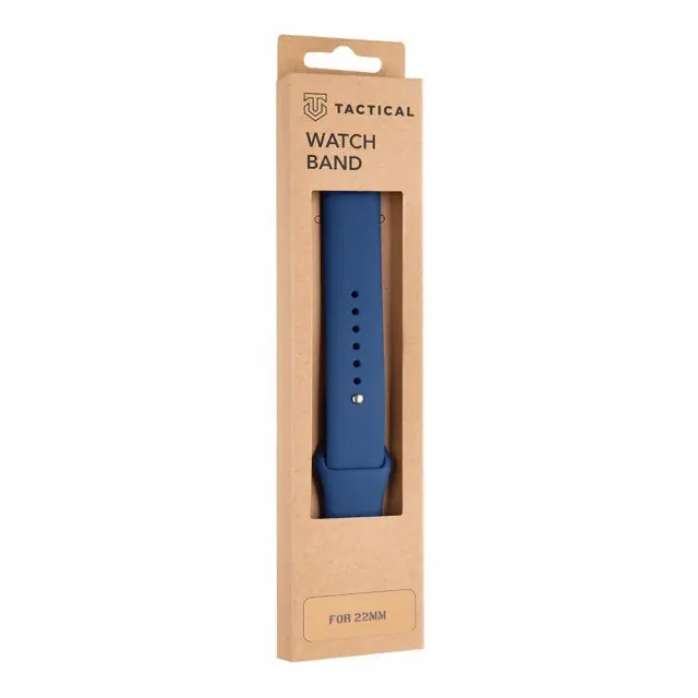 Tactical® Λουράκι Σιλικόνης Silicone Band Για Huawei GT2e/GT2 (Fits all 22mm) - Μπλε