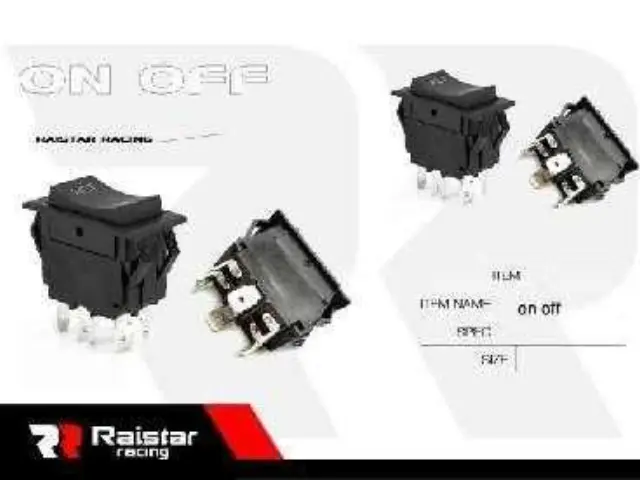Διακόπτης οχημάτων On/Off - R-F13213-36-1U - 180954 2