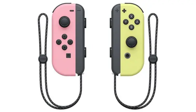 Nintendo Joy-Con Set Ασύρματα Χειριστήρια για Nintendo Switch με HD Rumble + Motion Controls – Pastel Pink / Pastel Yellow 2