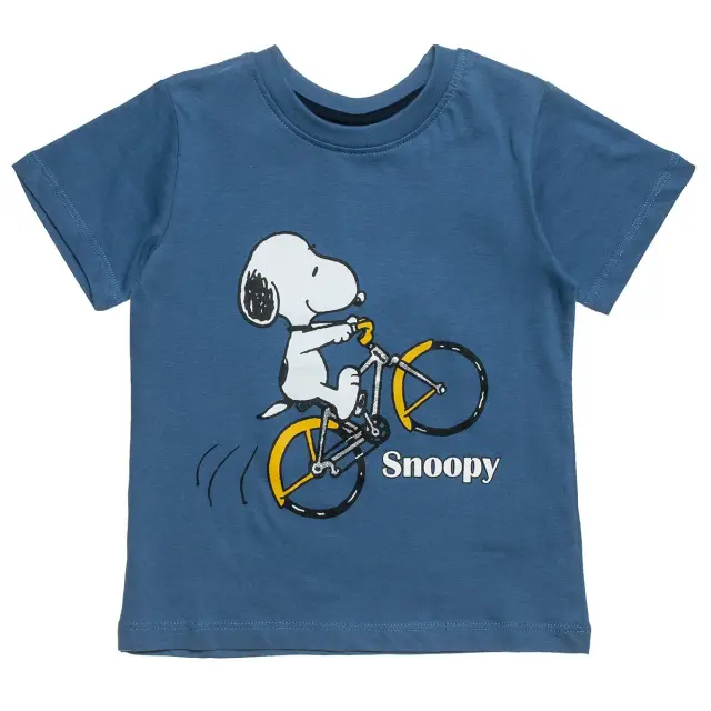 Μπλούζα Snoopy με ανάγλυφα γράμματα