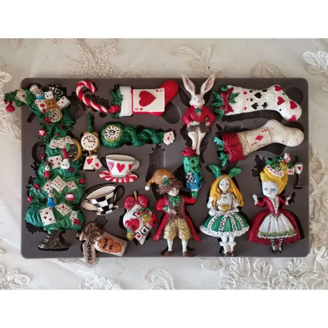 Καλούπι Redesign Prima Marketing 13x20cm, Whimsical Holiday Dreams 3